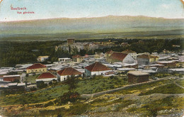 Baalbeck Vue Generale  Edit André Terzis Beyrouth Jerusalem CP Marquée Turquie Empire Ottoman - Liban