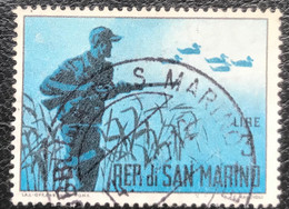 San Marino - C10/31 - (°)used - 1962 - Michel 741 - Jacht - Used Stamps