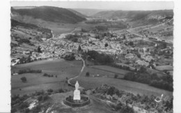 52  POISSONS VUE AERIENNE   NOTRE DAME DE CHATEL ET VALLEE  TRES BON ETAT   2 SCANS - Poissons