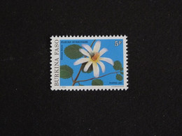 BURKINA FASO YT 838 NSG - GREWIA FLEUR FLORE FLOWER BLUME - Burkina Faso (1984-...)