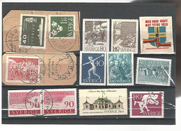 55578 ) Collection Sweden Postmark Coil - Verzamelingen