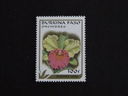 BURKINA FASO YT 994D NSG - FLORE FLEUR ORCHIDEE FLOWER BLUME - Burkina Faso (1984-...)