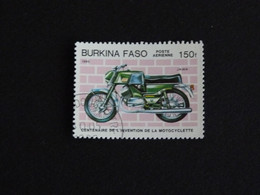 BURKINA FASO YT PA 291 OBLITERE - MOTO MOTOCYCLETTE JAWA - Burkina Faso (1984-...)