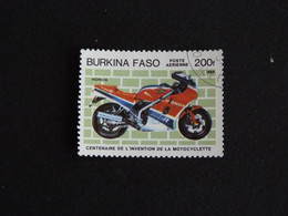 BURKINA FASO YT PA 292 OBLITERE - MOTO MOTOCYCLETTE HONDA - Burkina Faso (1984-...)