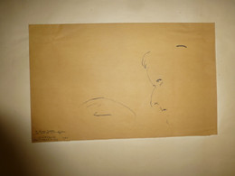 FLORDAVID Portrait Original De Jean-Louis BARRAULT, Hamlet, Théâtre Marigny 1950, RARE ; G 03 - Drawings