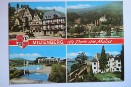 (12/2/58) AK "Miltenberg - Die Perle Des Mains" Mehrbildkarte Mit 4 Ansichten - Miltenberg A. Main