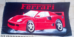 FERRARI  -  Telo Da Bagno, Asciugamano - Dimensioni  130x70 - Automobile - F1