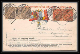 42388 Carte Postale De Franchise Alsace Lorraine Cachet Allemand Sur Timbre Francais NIEDERJEUTZ Basse Yutz 1916 - WW I