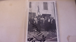 68 WWI CARTE PHOTO 14 JUILLET 1939  ALSACE DRAPEAU - Andere & Zonder Classificatie
