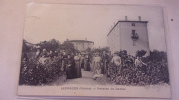 69 LIERGUES PENSION DE DAMES 1911 - Andere & Zonder Classificatie