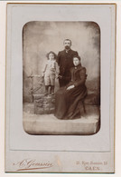 Photographie Ancienne Portrait D'une Famille  - Photo Goussin à Caen - Circa 1910 - Alte (vor 1900)