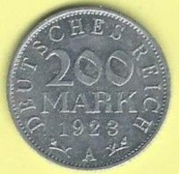 M175 - DUITSLAND - GERMANY - 200 MARK 1923 - 200 & 500 Mark