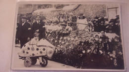 72   CARTE PHOTO LE MANS CAVALCADE 1927 - Le Mans