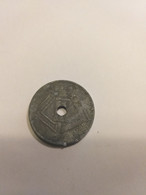 25 Centime Léopold III . Année 1940 ??. - 25 Cent