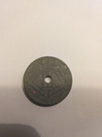 25 Centime Léopold III . Année 1940 ??. - 25 Centimes