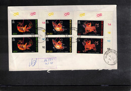 Hongkong 1984 Interesting Airmail Registered Letter To Yugoslavia - Covers & Documents