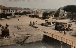 Viêt Nam - Cochinchine - Saïgon - Boulevard Charner - Train Tram - Vietnam - Vietnam