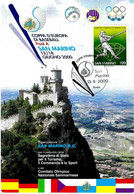 SAN MARINO - 2000 Coppa Europa BASEBALL Pool A Su Cartolina Speciale - 8293 - Brieven En Documenten