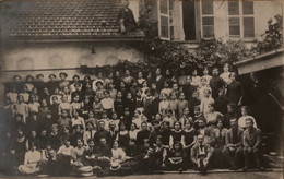 Turin - Torino - Carte Photo - Photo De Classe Groupe Voyage Scolaire - 1913 - Italie Italia - Unterricht, Schulen Und Universitäten