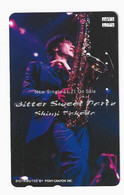 JAPON TELECARTE  MUSIQUE SHINJI TAKEDA SAXOPHONISTE - Musique