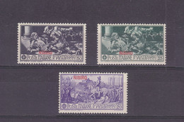 ITALY Lot CENTENARIO FERRUCCI Stamps Overprinted NISIRO 1930 VF MH Original Gum - Egeo (Nisiro)