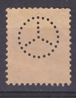 SWITZERLAND 15 Cts "PAIX PEACE SYMBOL" PERFIN 1914 - Perforadas