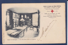 CPA [92] Hauts De Seine > Boulogne Billancourt Croix Rouge Red Cross Non Circulé Dos Non Séparé - Boulogne Billancourt