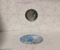 2 Euro Gedenkmünze 2022 Erasmus - Estland / Estonia BU Coincard - Estonie