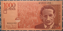 Colombia 1000$ 2/8/2016 P456 UNC - Colombia