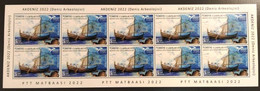 Turkey ** New 2022 – EUROMED ( MARITIME ARCHEOLOGY OF MEDITERRANEAN ) SHIP BOAT HISTORY 10V MNH (**) - Nuevos