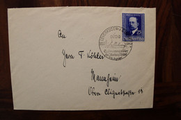 1940 Leverkusen Cover Dt Reich Wk2 Grossdeutsches Reich - Cartas & Documentos