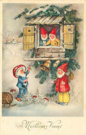 Bonne Année - Lutin Gnomes - Champignons    N 1976 - New Year