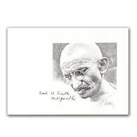 Monaco 2019 - 150th Birth Anniversary Of Mahatma Gandhi - Proof Signed By Artist With FDC Ex Rare 100% Original - Covers & Documents