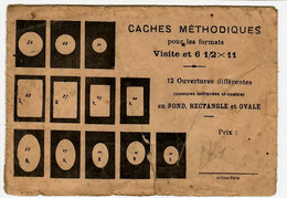 64171 - Pochette De Caches Méthodiques - Supplies And Equipment