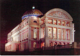Manaus - Le Théâtre Amazonas - Vue Nocturne - Manaus