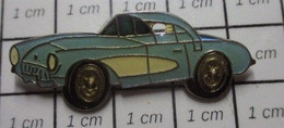 2622 Pin's Pins / Beau Et Rare / THEME : AUTOMOBILES / FORD MUSTANG ANNEES 60 BLEUE ET BLANCHE - Ford