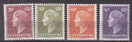 Q3143 - LUXEMBOURG Yv N°544A/47 ** - 1948-58 Charlotte De Profil à Gauche