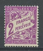 ANDORRE 1938 TAXE N° 19 ** Neuf MNH Superbe  C 26 € - Neufs