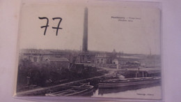 77  PONTHIERRY USINE LEROY OCTOBRE 1913 - Autres & Non Classés