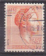 Q3168 - LUXEMBOURG Yv N°580C - 1960 Charlotte, Tipo Diadema