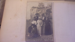 80 CARTE PHOTO 1913 AULT FEMME VILLA FALAISE - Ault