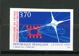 AH-27  France Non Dentelé N° 2937  ** Luxe école Supérieure D'électricité  A Saisir !!! - 1991-2000
