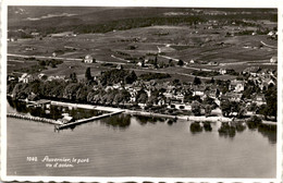 Auvernier, Le Port - Vu D'avion (1042) * 11. 8. 1959 - Auvernier