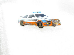 TOP PIN'S FORD  SIERRA  RS  COSWORTH  GENDARMERIE   Email Grand Feu DEHA - Ford