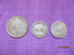 Netherlands' Antilles: 1/4 G 1947, 1/10 G 1947, 1963 - Netherlands Antilles