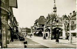 WILTS - SALISBURY - POULTRY CROSS AND SILVER STREET RP Wi436 - Salisbury