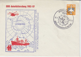 DDR 1985 Antarktisforschung DDRCa Potsdam 30-11-1985 (58020) - Forschungsprogramme