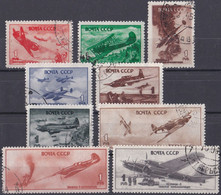 Sowjetunion UdSSR 1945 - Mi.Nr. 972 - 980 - Gestempelt Used - Used Stamps