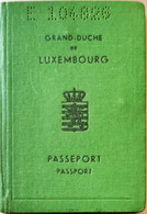 Grand-Duché DeLuxembourg PASSEPORT. - Historical Documents