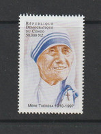 Democratic Republic Of Congo 1998 Mother Theresa MNH ** - Madre Teresa